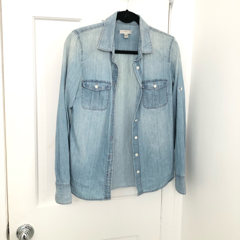Jcrew denim shirt